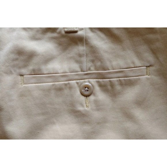 J Crew Shorts Mens 33 Denim Yellow Pockets Golf Vacation - Picture 10 of 12